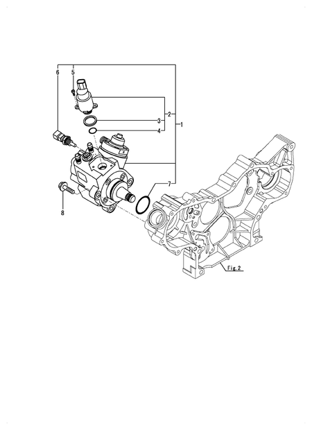 FUEL SUPPLY PUMP (3TNV88C-DYI2D)