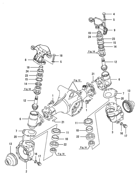 FRONT GEAR CASE (SX3100(CCY))