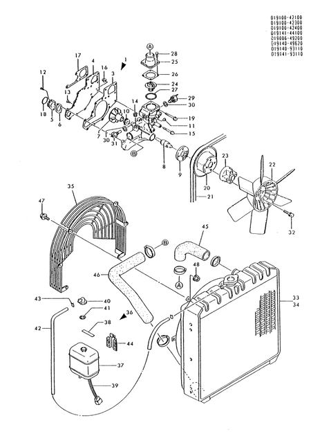 COOLING WATER SYSTEM (4TN100TL-NC) COOLING WATER SYSTEM (4TN100TL-NC)