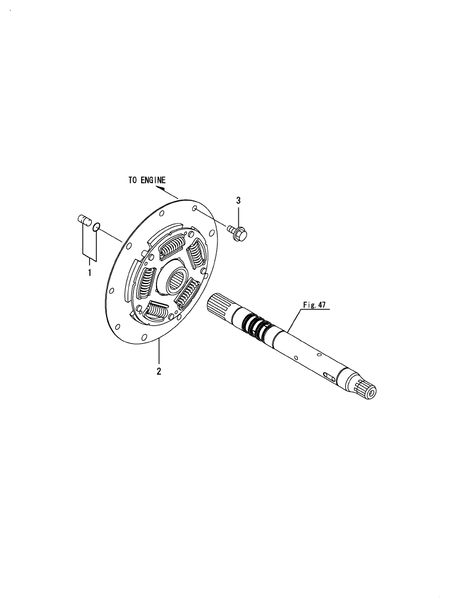 DAMPER DISC (LX490(YANMAR))