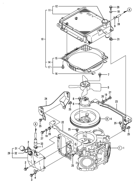 RADIATOR (2V78R-CA)