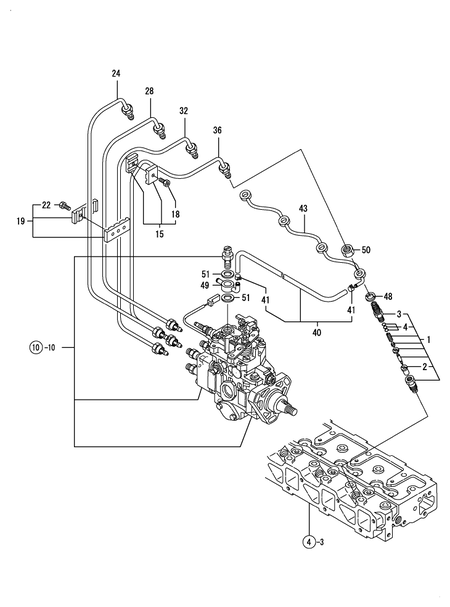 FUEL INJECTION VALVE (4TNE92-POM)