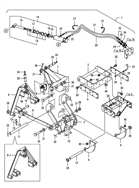 FRONT HITCH (SA424)