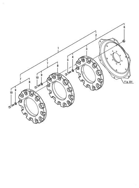 WEIGHT(REAR) (YM357A) WEIGHT(REAR) (YM357A)