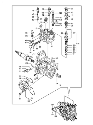 FUEL INJECTION PUMP (4TNV88-BDSA2) FUEL INJECTION PUMP (4TNV88-BDSA2)