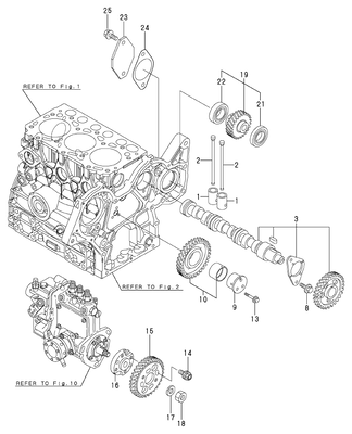 CAMSHAFT & DRIVING GEAR (3TNV70-ASA) CAMSHAFT & DRIVING GEAR (3TNV70-ASA)