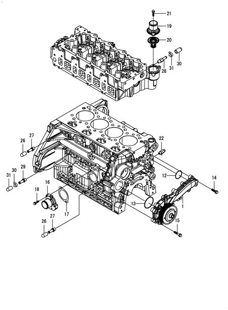 COOLING WATER SYSTEM (4TN107FHT-4SSH1)