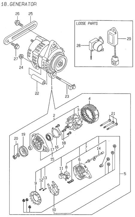 GENERATOR (4TNE94-SF)