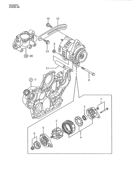 GENERATOR (4TNE98-DB)