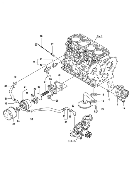 LUB.OIL SYSTEM (4TNV84T-BMIRD)
