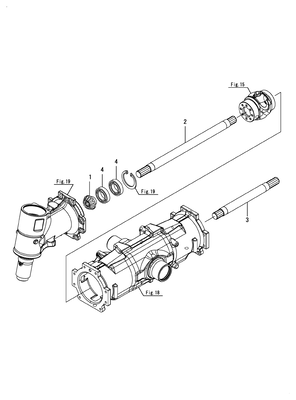 FRONT SHAFT(1 (LX4100(YANMAR)) FRONT SHAFT(1 (LX4100(YANMAR))