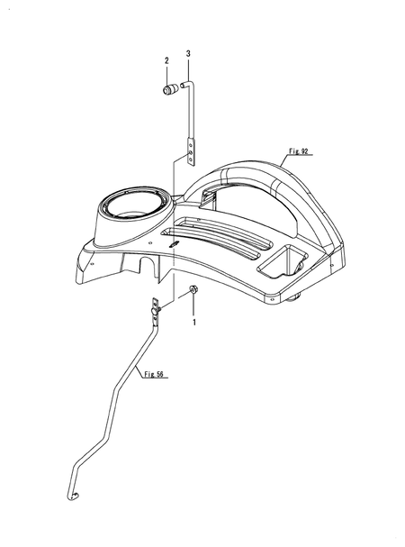CRUISE LEVER (SC2400(YANMAR))