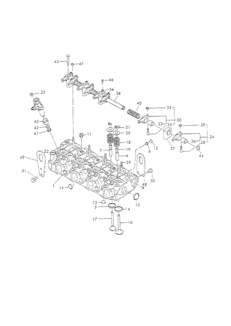 CYLINDER HEAD (4T95LE-GB) CYLINDER HEAD (4T95LE-GB)