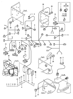 WIRE HARNESS (SC2450(YANMAR))