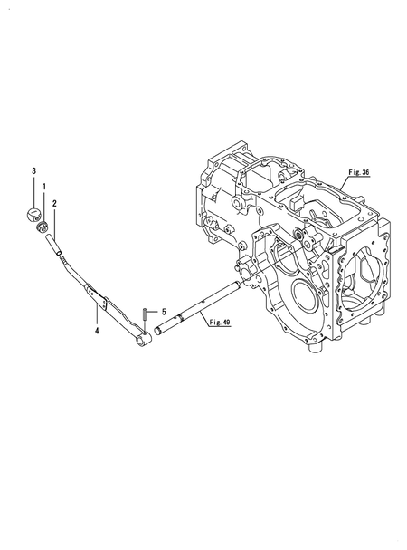P.T.O LEVER (EX3200(YANMAR))