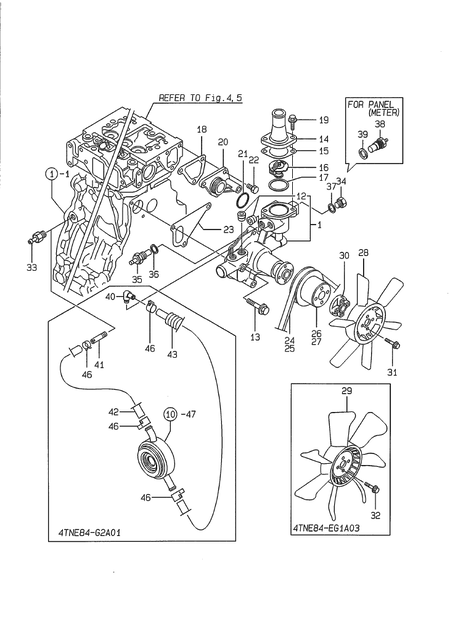 COOLING WATER SYSTEM (4TNE84-EG1A) COOLING WATER SYSTEM (4TNE84-EG1A)