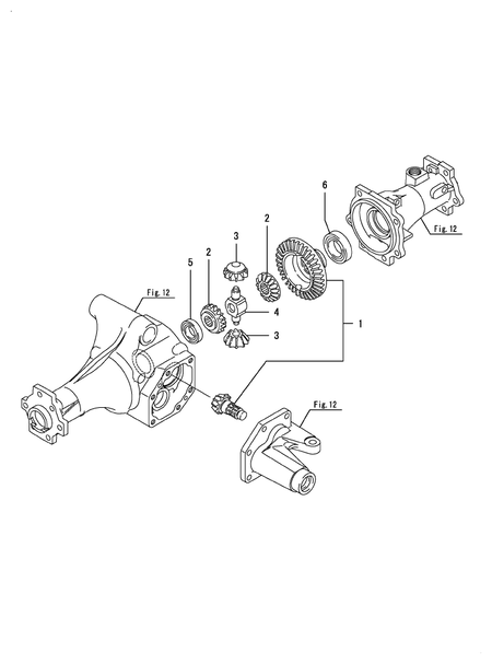 DIFFERENTIAL GEAR (SX3100(CCY))