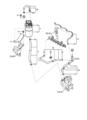 FUEL PIPE (4TNV88C-KITL)