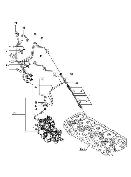 FUEL INJECTION VALVE (4TNE92-HHYF)