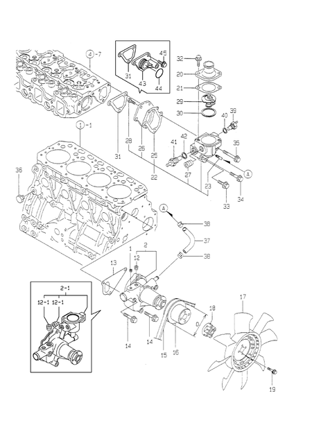 COOLING WATER SYSTEM (4TNE88-YB)