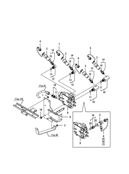 LOADER VALVE (LX4100(YANMAR))