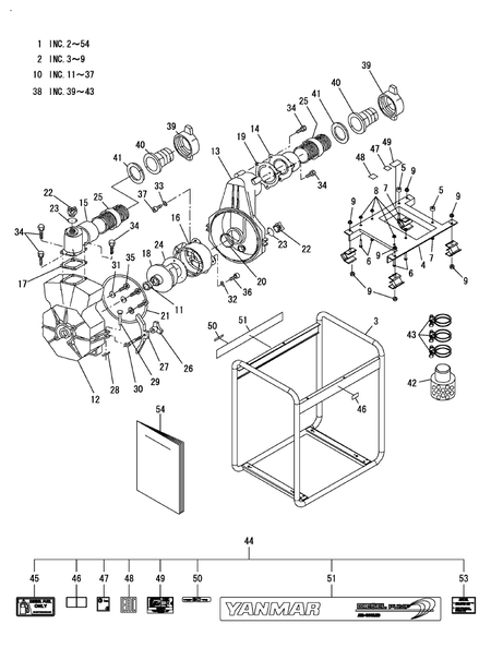 PUMP SET(YDP30TN-3) (YDP30TN-E3)