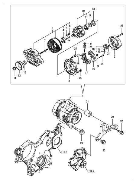 GENERATOR (3TNV74F-NDYA) GENERATOR (3TNV74F-NDYA)