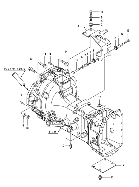 DOCKING BOLT (SX3100(YANMAR))
