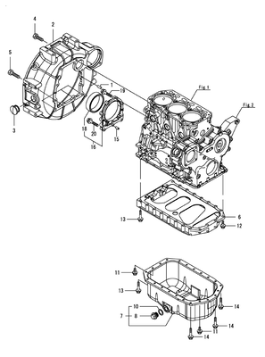 FLYWHEEL HOUSING & OIL SUMP (TNV) FLYWHEEL HOUSING & OIL SUMP (TNV)