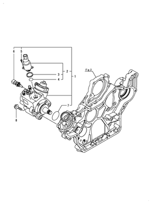 FUEL SUPPLY PUMP (4TNV98CT-GGE) FUEL SUPPLY PUMP (4TNV98CT-GGE)