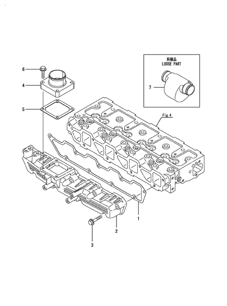 SUCTION MANIFOLD (4TNE92-HHYF)