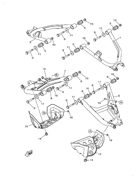 REAR ARM (YU700G-RD(2022US))