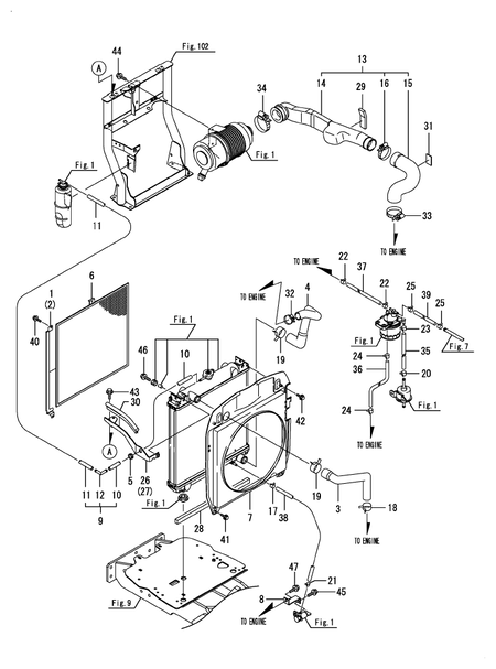ENGINE ACCESSORIES (EX450(YANMAR))