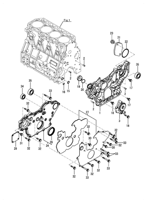 GEAR HOUSING (4TNV98C-XNITL)