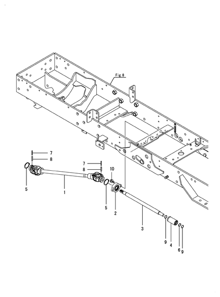 PROPELLER SHAFT (SC2450(YANMAR))