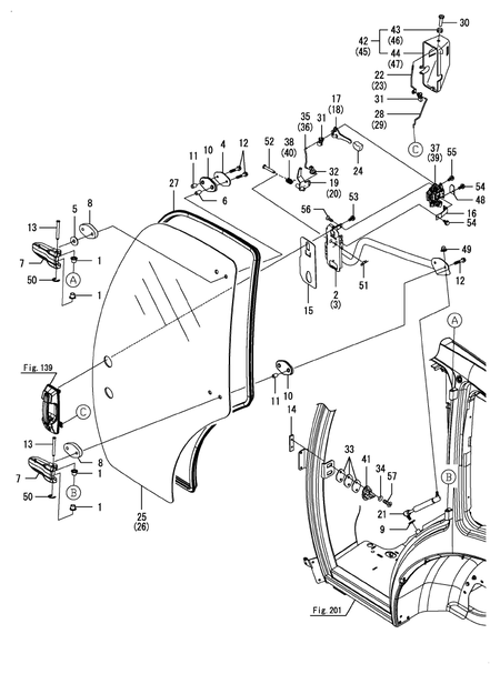 DOOR (YT357AJ,Y(100001-)