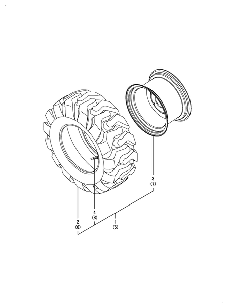 FRONT TIRE R4 (SX3100(CCY))