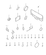 GASKET SET(CYLINDER BLOCK) (4TN100L-FA)