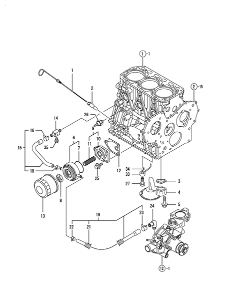LUB.OIL SYSTEM (3TNV84T-BGGE)