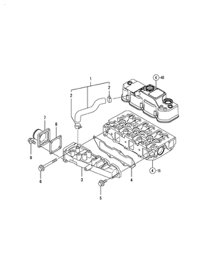 SUCTION MANIFOLD (3TNV88-BGGE) SUCTION MANIFOLD (3TNV88-BGGE)