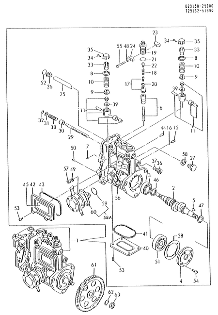 FUEL INJECTION PUMP (3TN84L-RFAVM) FUEL INJECTION PUMP (3TN84L-RFAVM)